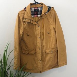 Love Tree Mustard Utility Jacket